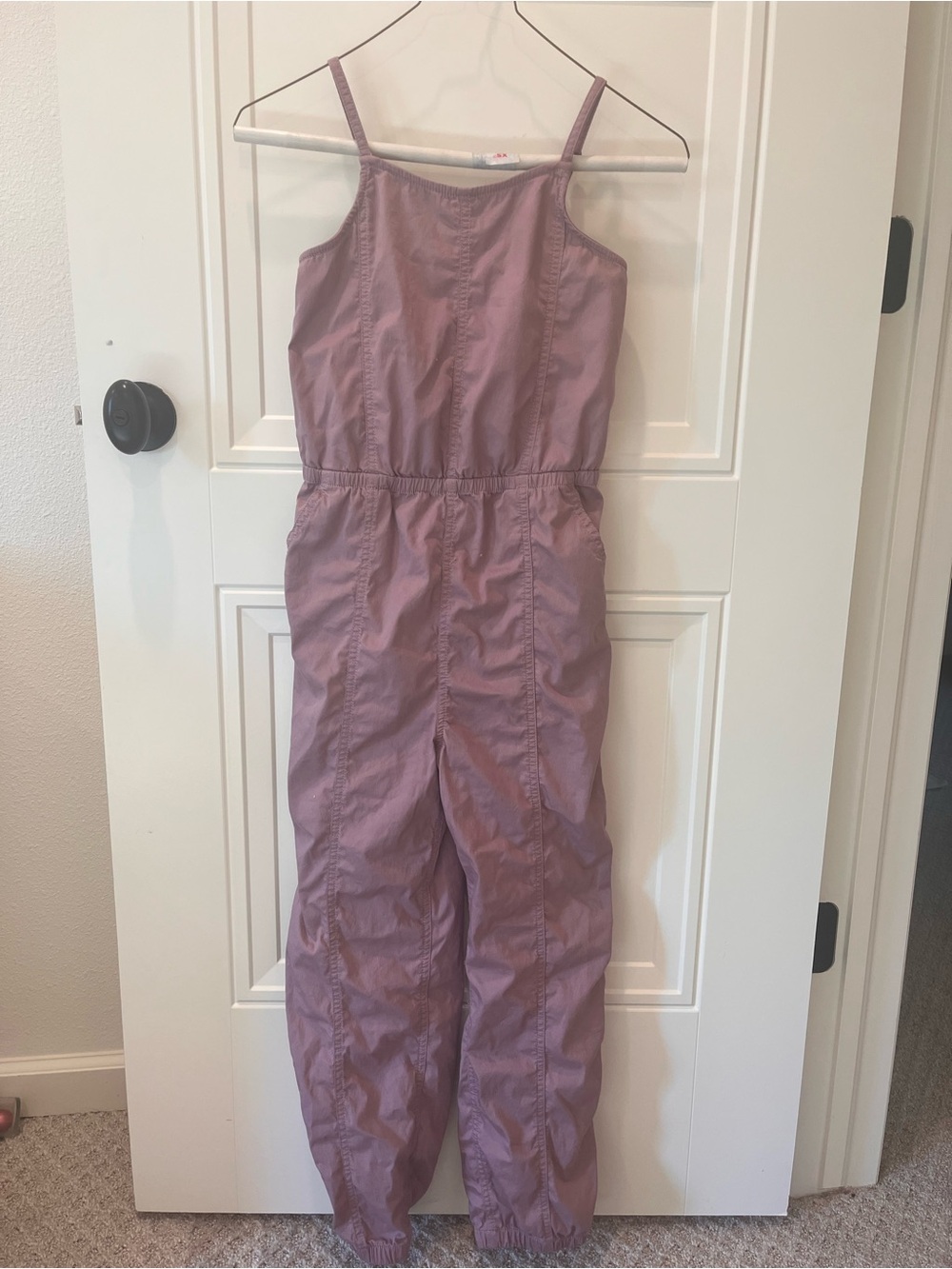 abercrombie kids Mauve Strap One-Piece Jumpsuit